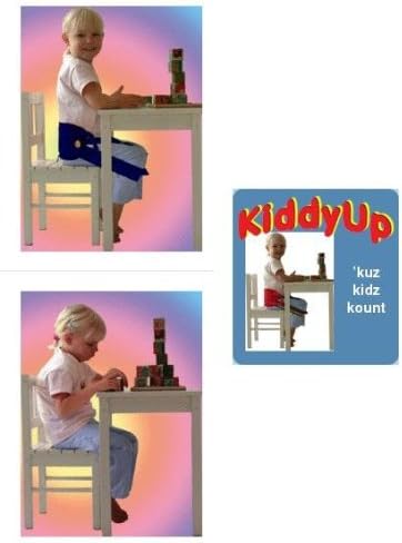 Nada Chair Kiddy-Up Adjustable Child Posture Corrector for Sitting and Stretching (Navy)