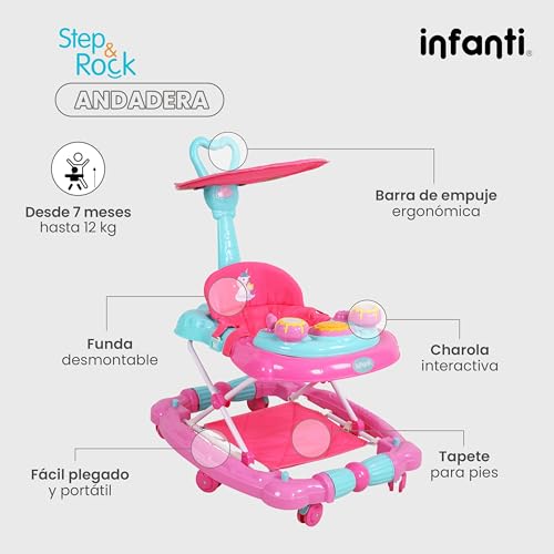 La mejor selección de Andadera infanti rosa - 5 favoritos. 9 Imagen adicional