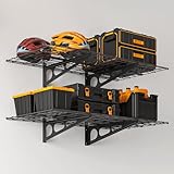 eShelf Estantería de garaje de 2 x 4 pies, color negro