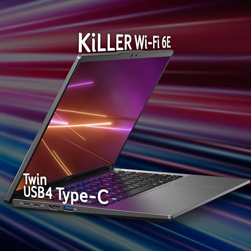 acer Swift Go 14 SFG14-63 Laptop - AMD Ryzen 7 8845HS, 16GB, 1TB SSD, Integrated Graphics, 14" 2.8K OLED, Windows 11, Iron - Image 6