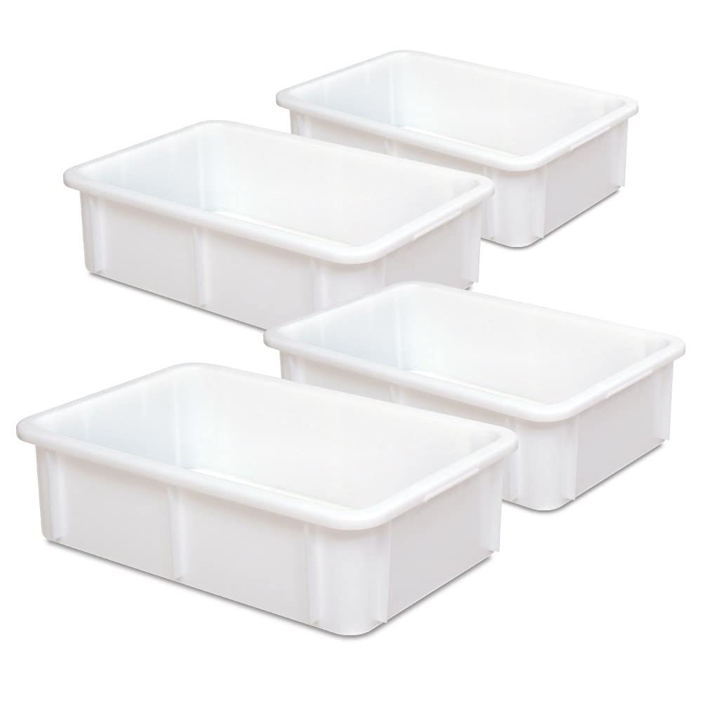 BRB-Lagertechnik Stapelbox 3x Drehstapelbehälter, LxBxH 600x400x400 Mm 70 Liter Drehstapelbehaelter Aus Polypropylen Kunststoff Pp S0cee0va