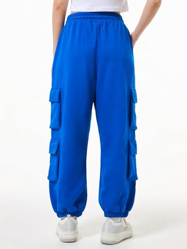 Image of Bewakoof Women's Fleece Super Loose Fit Joggers|Bewakoof Heavy Duty 1.0 | Track pants for woman | Lower for women | Multipurpose | Activewear | Utility Pockets | Lightweight & Flexible Elastic Waist | Casual Joggers | Loose Fit