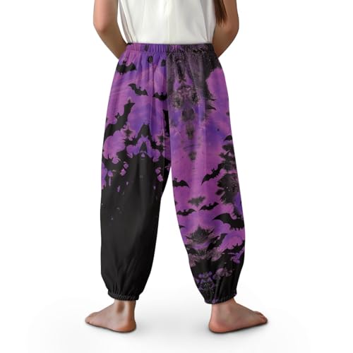 Boys Girls Lantern Trousers for Kids Long Pants3