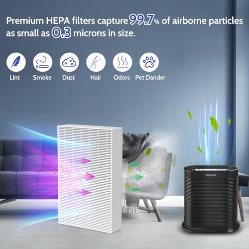 Image of HPA300 HEPA Filter Compatible with Honeywell HPA300 HPA304 AirPurifier