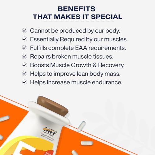 MyFitFuel EAA Plus (Essential Amino Acids) (3000 mg) 60 Tablets