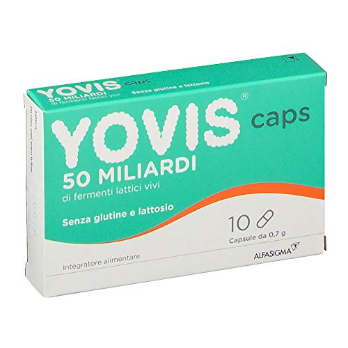 YOVIS TAPAS DE - Integrador de leche Láctico Vivi de 50 24 Miliardi - 10 CÁPSULAS