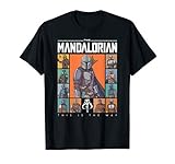 Star Wars The Mandalorian Character Grid This Is The Way T-Shirt