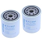 2 Pcs LEFONG FJ-3044 Hydraulic Oil Filter Replaces HH660-36060, HHK70-14073, HHK70-14070,