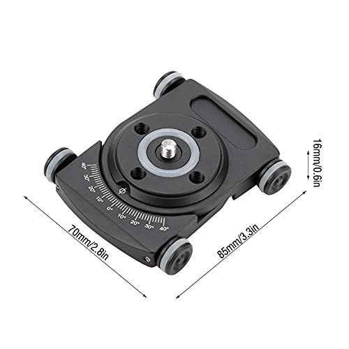 Image of Camera Slider, Phone Slider, FY-01 Table Top Slider Car Roller Video Rail Track for DSLR Filming, Portable Aluminum Alloy Camera Slider for Tripod