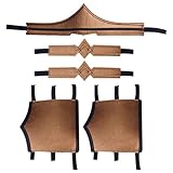 El traje incluye un tocado de estilo vikingo, un protector de brazo de estilo vikingo y un protector de muñeca de estilo vikingo, lo que le brinda una gama completa de vestimenta.