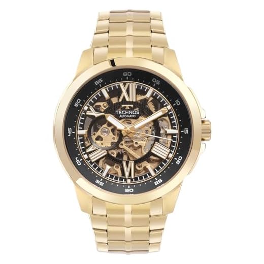Relógio Technos Masculino Automático Dourado - G3265AN/1P G3265AN/1P