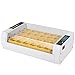 JF-XUAN Eggs Incubator Egg Incubator, LED Digital Poultry Hatch Automatic Turning Temperature Humidity Control Chicken Duck Goose Brooding Apparatus 24 Eggs
