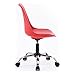 Hodedah Import Armless with Seat Cushion in Office Chair