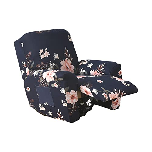 Image of Eco-Ancheng Recliner Slipcovers 4-Pieces Lazyboy Recliner Covers Recliner Couch Covers Recliner Chair Cover Non Slip Reclining Slipcovers with Storage Pockets Furniture Protector for Living Room