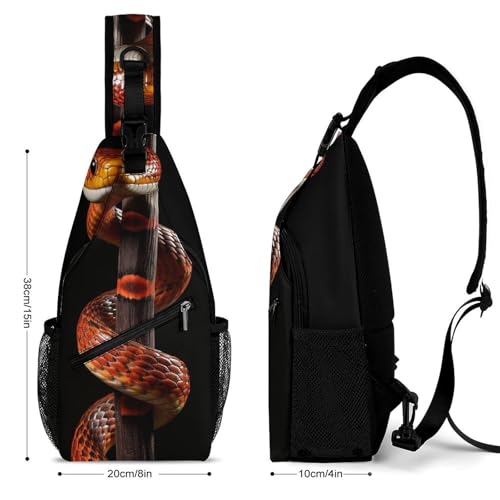 Mochila deportiva tipo sling blanca para hombres y mujeres miniatura 2