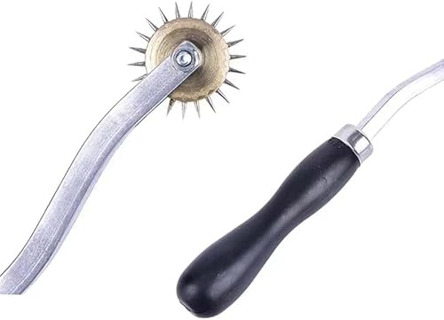 image for KLORVEU Erotic Stainless Steel Pinwheel BDSM Sex Roller Nipple Breast 