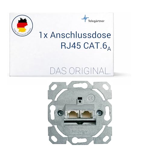 Telegärtner Anschlussdose geschirmt AMJ45 K 8/8 Up...