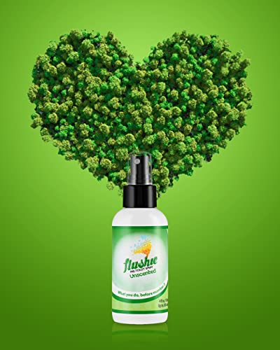 Flushie Pre-Toilet Spray For Poop Travel Size Toiletries Bathroom Spray For Poop Spray For Toilet Deodorizer Traveling Essentials Poop Deodorizer Poop Odor Eliminator (Unscented, 1Oz 3Pack) #TOP7