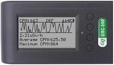 GQ GMC-600 Plus Geiger Counter Detector Dosimeter Alpha Beta Gamma XRay LND 7317 sensor tube