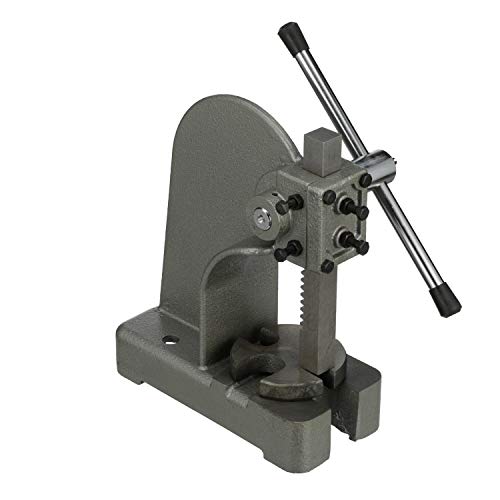 Image of HHIP ABS Import 8600-0032 Heavy Duty Arbor Press, 1 Ton Capacity, 5.63 inch Max Height (Pack of 1)