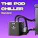 The Pod Company Standard Water Chiller Complete Bundle – 0.33 HP Cold Plunge Cooling System with Water Stabilizer, Circulation Jet & 12 Ice Bricks for Cleaner, Colder Daily Recovery