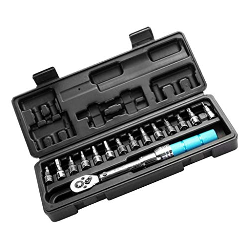 Unbranded ratelsleutel steeksleutelset, 2-14 Nm Bike Durable Repair Tools doe-het-zelver 1/4 inch - 15st