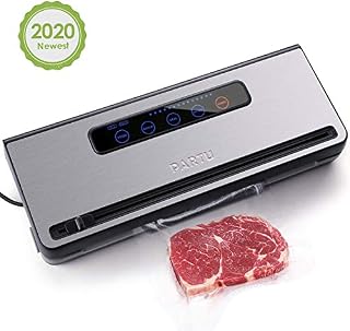 PARTU 2-in-1 Vacuum Sealer Machine Automatic Food Sealing & Vacuum for Dry/Wet Food