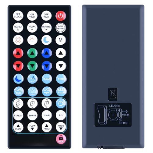 Image of Aquarium Lighting Control Replacement Remote Control Compatible with Orbit IC Loop LED 3223 | Aquarium Lighting for Current USA