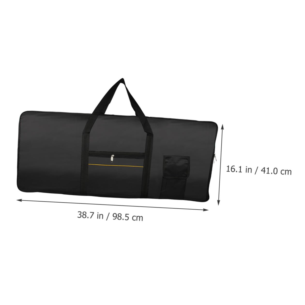 PRETYZOOM Borsa Tracolla Leggera 61 Tastiera e Tasti per Elettronica Oxford Moda Regolabile, Design alla Portatile per Musicisti in Movimento