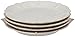 Lenox 829072 French Perle White 4-Piece Assorted Dessert Plate Set