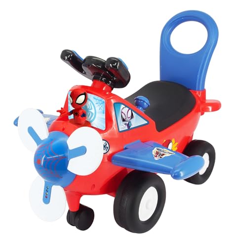 Kiddieland Lights 'N' Sounds Spidey Activity Plane