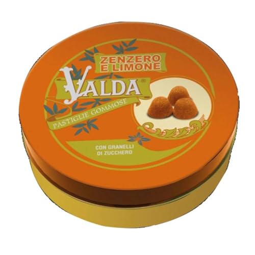 Valda Zenzero e Limone 50g in confezione di metallo