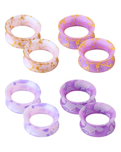 Fly Style Silikon Flesh Tunnel Ohrstecker – 26-40 Mm, Flexibel, Hautfreundlich