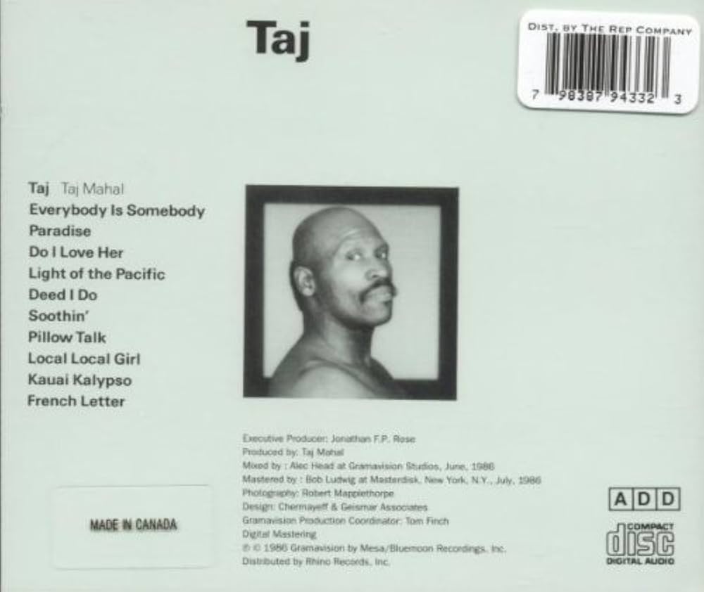 アナログプロダクション Taj Mahal Labor of Love 2LP Taj Mahal
