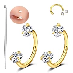 B2- Heart zircon -gold