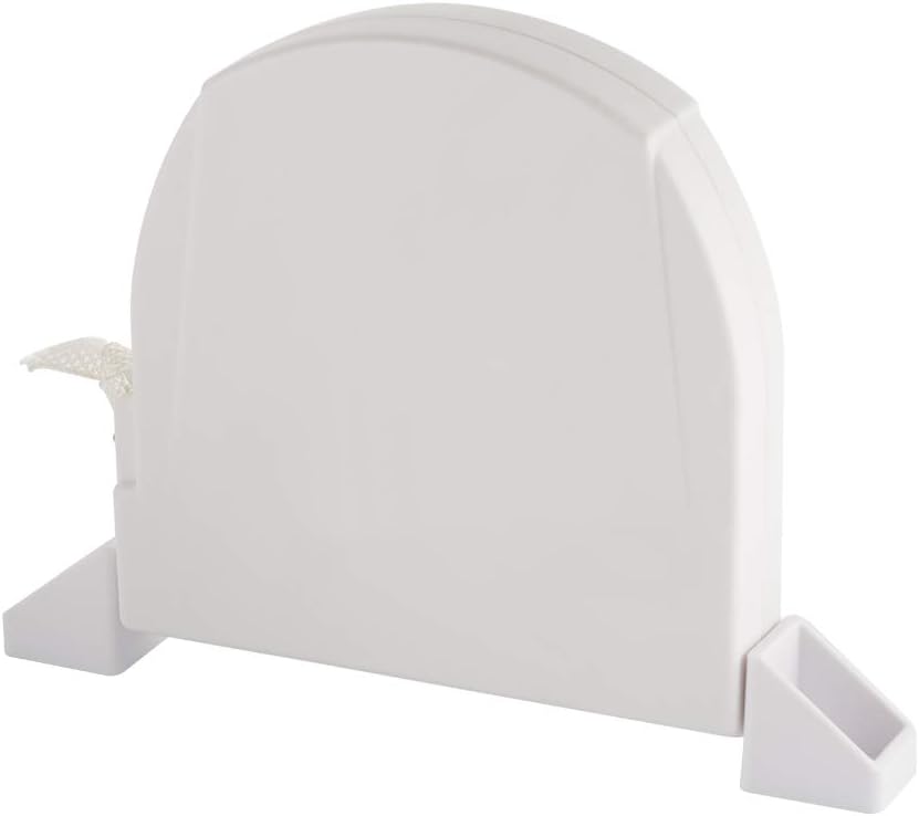 XCSOURCE Roller Shutter Strap Coiler Hand Pull Roll Cord Screw On Winder White Box Case Suitable for 14mm, 5 Meters Tape HS1200