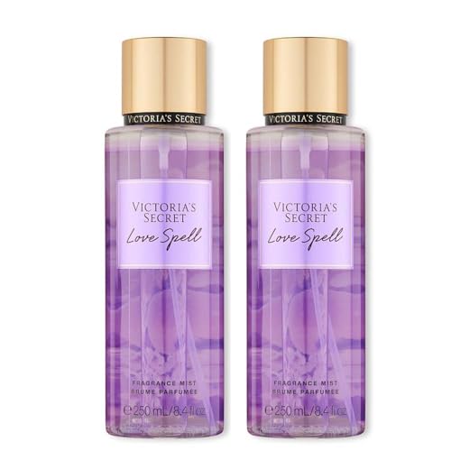 Agua perfumada Body Mist nuevas fragancias Shimmer 250 ml (Love Spell, 2 unidades)