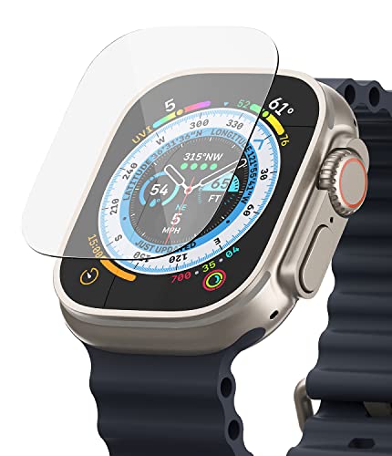 Protecteur d'écran Apple Watch Ultra 49mm Ringke Verre Trempé 9H Lot de 4