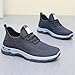 Rianclud Mens Womens Sneakers Breathable Mesh Arch Support Sneakers Lightweight Non-Slip Walking Shoes Fashion Comfotrable Running Shoes Sport Tennis Sneaker Grey
