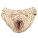 Produktbild Whlucky Gaffel verstecken Höschen Silikon Kamelzehe Gefälschte Vaginalhose Tanga Formen für Transgender Crossdresser Cosplay,beige,s