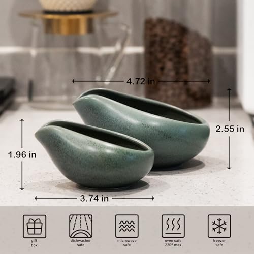 Loveramics Juego de 2 Vasos Medidores para Café 30g-60g Verde miniatura 3