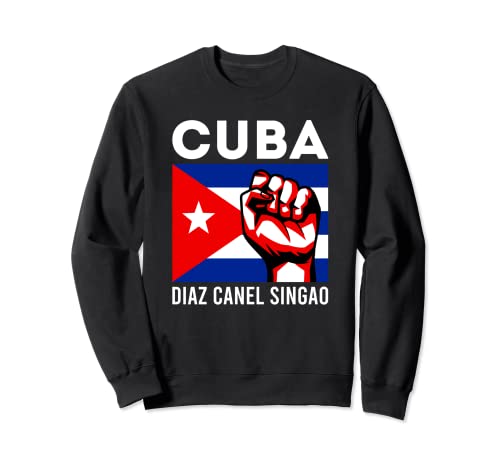 Diaz Canel Singao Diaz Canel Dittatura Viva Cuba gratis Felpa
