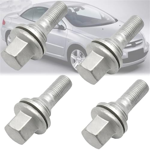 Pernos de rueda esféricos para Peugeot 3008 y 1007 con tornillos OEM 9644576680 2
