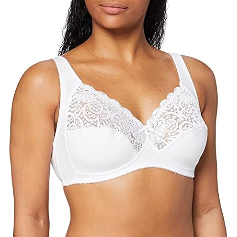 Dorina Women's Georgina Non-Wired Classic Bras, white (White A00), 40B (Manufacturer Size: 90B) Cover