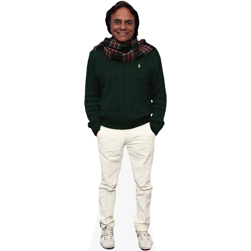 Celebrity Cutouts Mini Size Cutout Johnny Mathis (White Trousers)