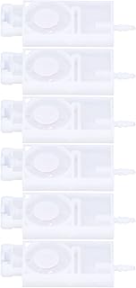 Ink Damper, 6Pcs Inkjet Head Dampers for XP600 Printers(white)