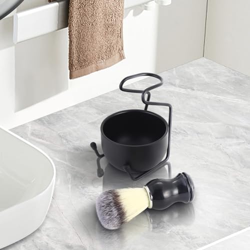 YIntal Kit de barbear para homens, o conjunto de barbear 3 em 1 inclui escova de barbear sintética c