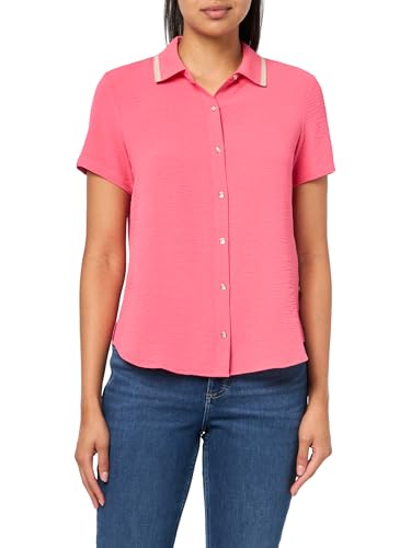 [Tommy Hilfiger] 半袖ボタンアップシャツ Short Sleeve Button Up Shirt レディース ロゼット X-Large