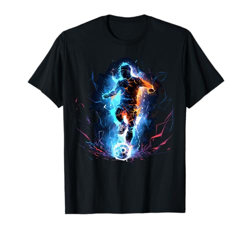 Soccer player lightning T-Shirt