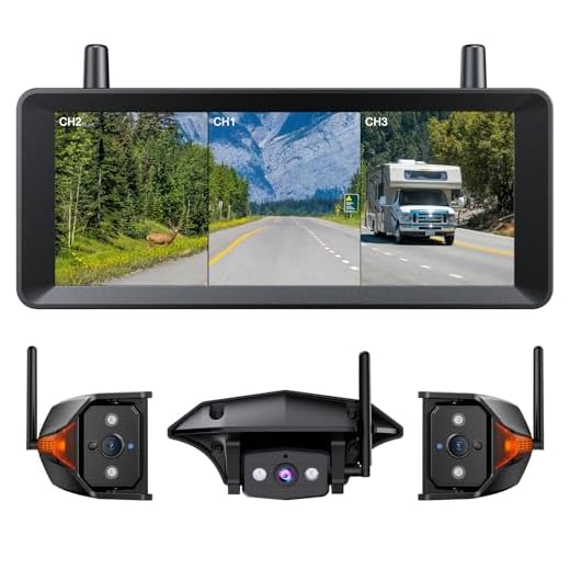 AUTO-VOX Wireless RV Backup Camera System